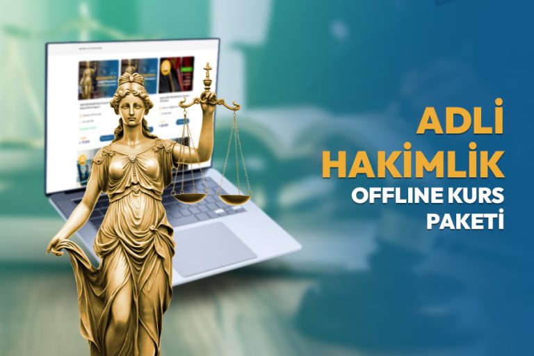 Adli Hakimlik Offline Kurs Paketi